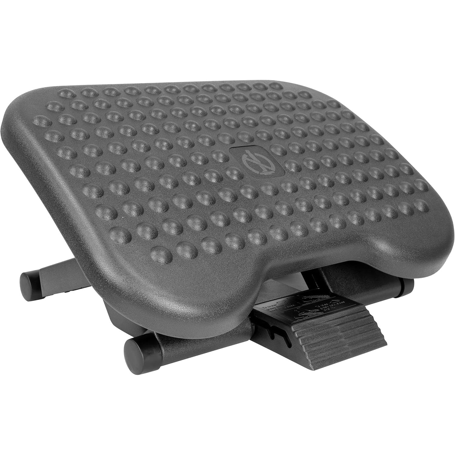 Ergonomic Under Desk Footrest — Adjustable Height, Tilt Angle