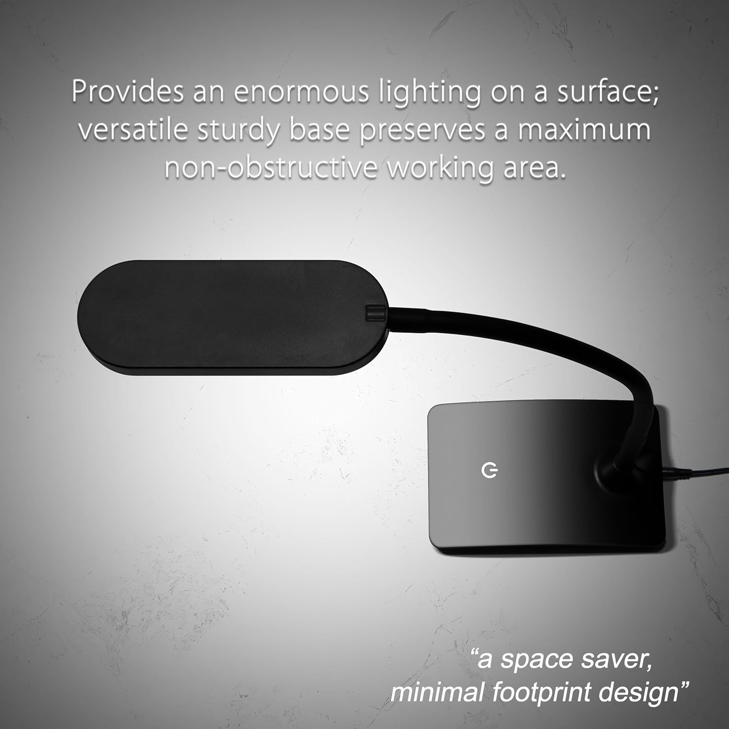LED Desk Lamp — Gooseneck, USB Charging Port, Compact - Image 4
