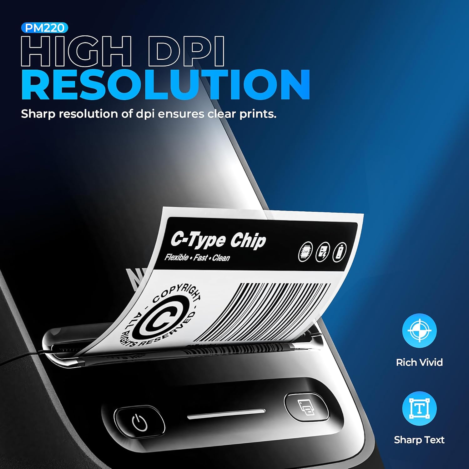 Label Printer — Bluetooth, 2-Inch Wide, Custom Labels - Image 6