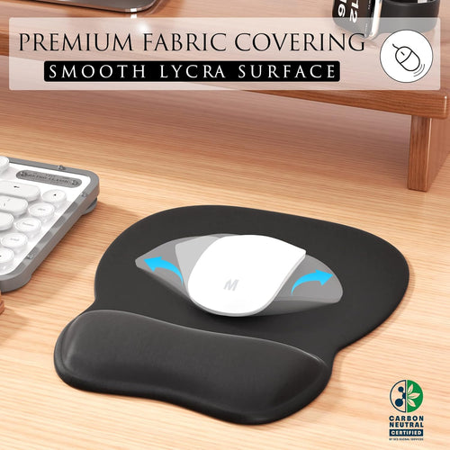 Ergonomic Mouse Pad — Gel Wrist Rest, Non-Slip Base - Image 2