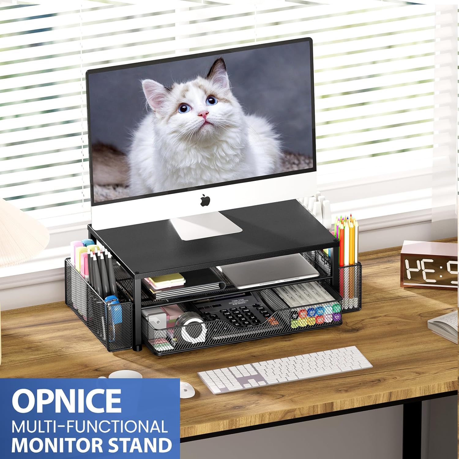 Desk Organizer — Multi-Compartment Desktop Accessories Holder - Image 6